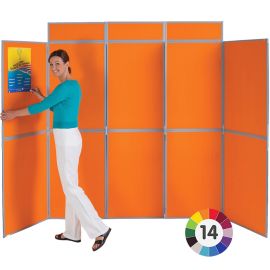 Folding Display Boards - 10 Panel System