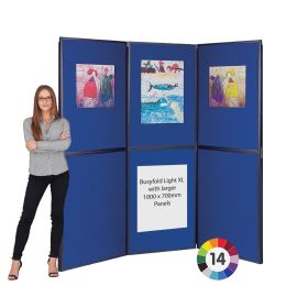 Folding Display Boards Extra Large - 6 Panel System