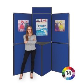 Folding Display Boards Extra Large - 7 Panel System