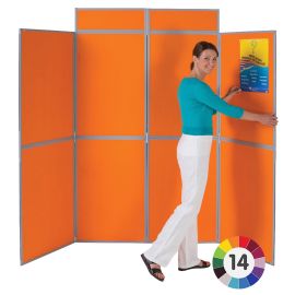 Folding Display Boards - 8 Panel System