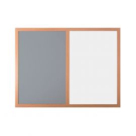 Grey Eco Dual Combination Notice Boards