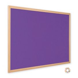Master Eco-Colour-Boards Light Oak Effect Framed Notice Boards 0