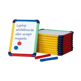 Master Handheld Magnetic A4 Whiteboards (pack of 10)