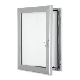Master Silver Outdoor Lockable Poster Cases