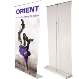 Orient - Roller Banner Stand - front & back