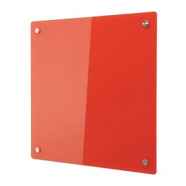 Magnetic Glass Whiteboards - Red
