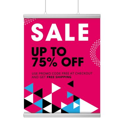 Flyer Posting Rails Hanging Poster Rails | Poster Hangers