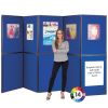 Folding Display Boards Extra Large - 10 Panel System