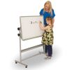 Mobile Tilt and Teach Whiteboard 