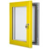 Yellow Secure Magnetic Poster Cases