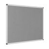 Aluminium Framed Eco-Colour® Notice Boards - Grey