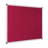 Aluminium Framed Eco-Colour® Notice Boards - Rasperry