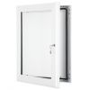 White Outdoor Lockable Poster Cases