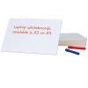 Handheld A3 and A4 Whiteboards (Pack of 6)