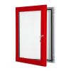 Master Red Outdoor Lockable Poster Cases