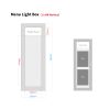 Menu Light Box - 2 x A4 Vertical - Drawing Dimensions
