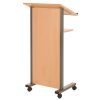 Wooden Panel Front Lectern - front