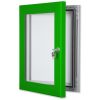 Green Secure Magnetic Poster Cases