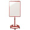 Ultimate Mobile Flip Chart Easels - Red