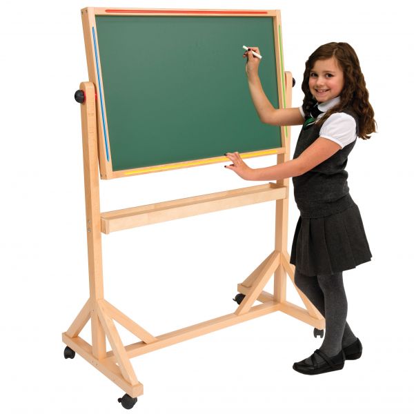 Tilt and Teach Easel for Kids - Chalk Boards