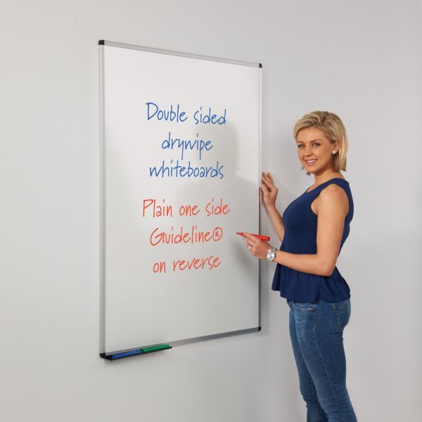Double Sided Drywipe Whiteboards