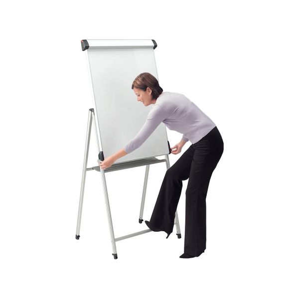 Conference Pro Flip Chart Easel Whiteboard - assembly