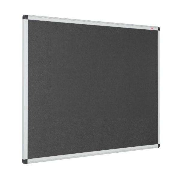 Aluminium Framed Eco-Colour® Notice Boards - Charcoal