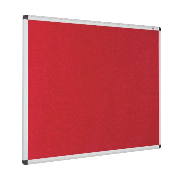 Aluminium Framed Eco-Colour® Notice Boards - Red