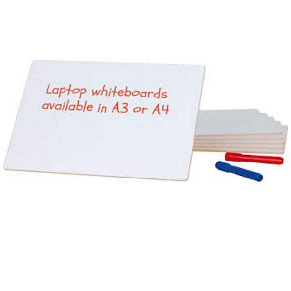 Handheld A3 and A4 Whiteboards (Pack of 6)