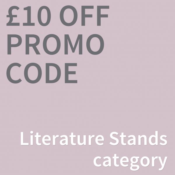 Literature Stands - Promo Code