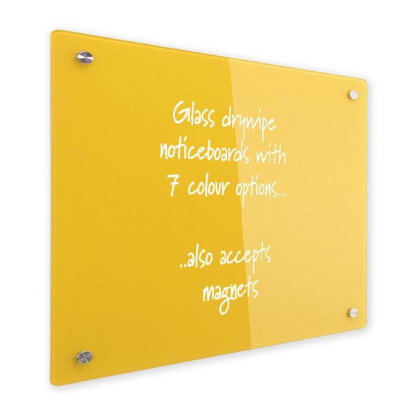 Master Coloured Glass Magnetic Whiteboards