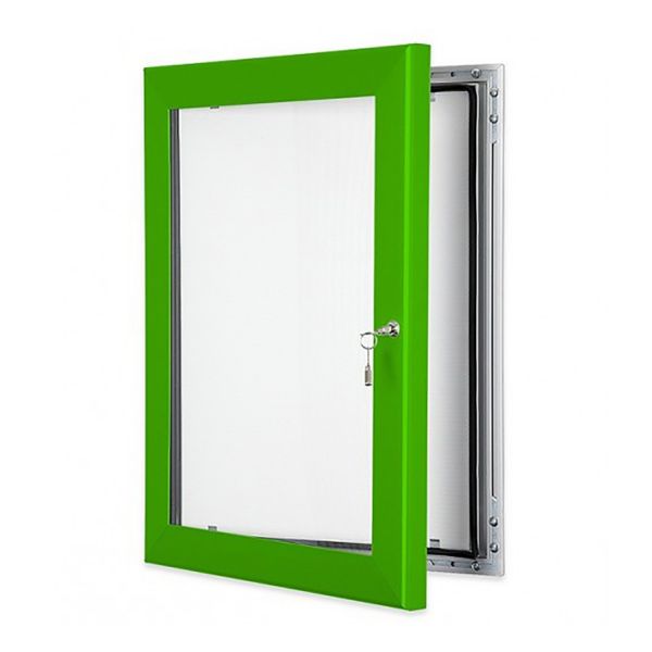 Master Green Outdoor Lockable Poster Cases