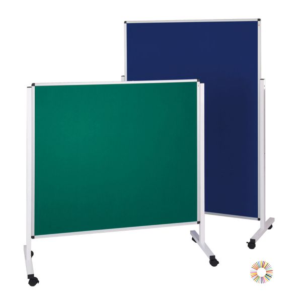 Master Height Adjustable Mobile Notice Boards 0