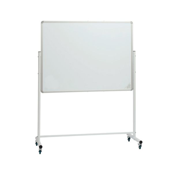 Mobile Height Adjustable Whiteboards - Landscape non-magnetic