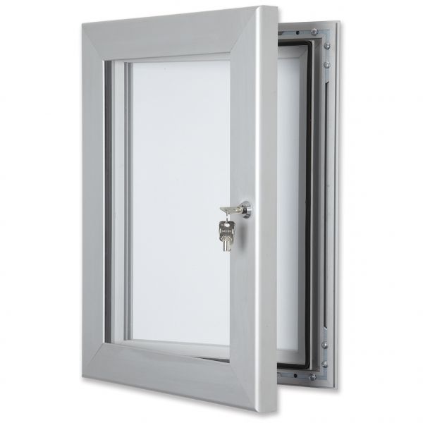 Silver Secure Magnetic Poster Cases