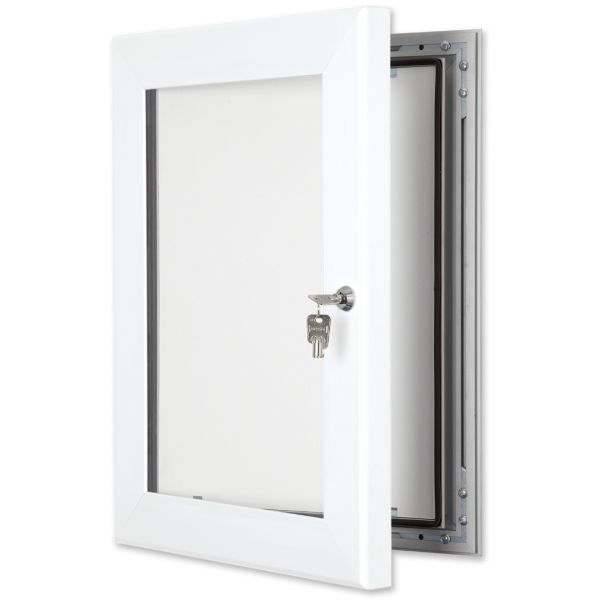 Pure White Vandal Resistant Poster Case