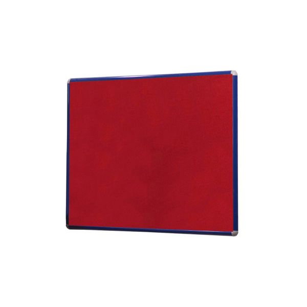 ShieldFrame Notice Boards - Blue-Red
