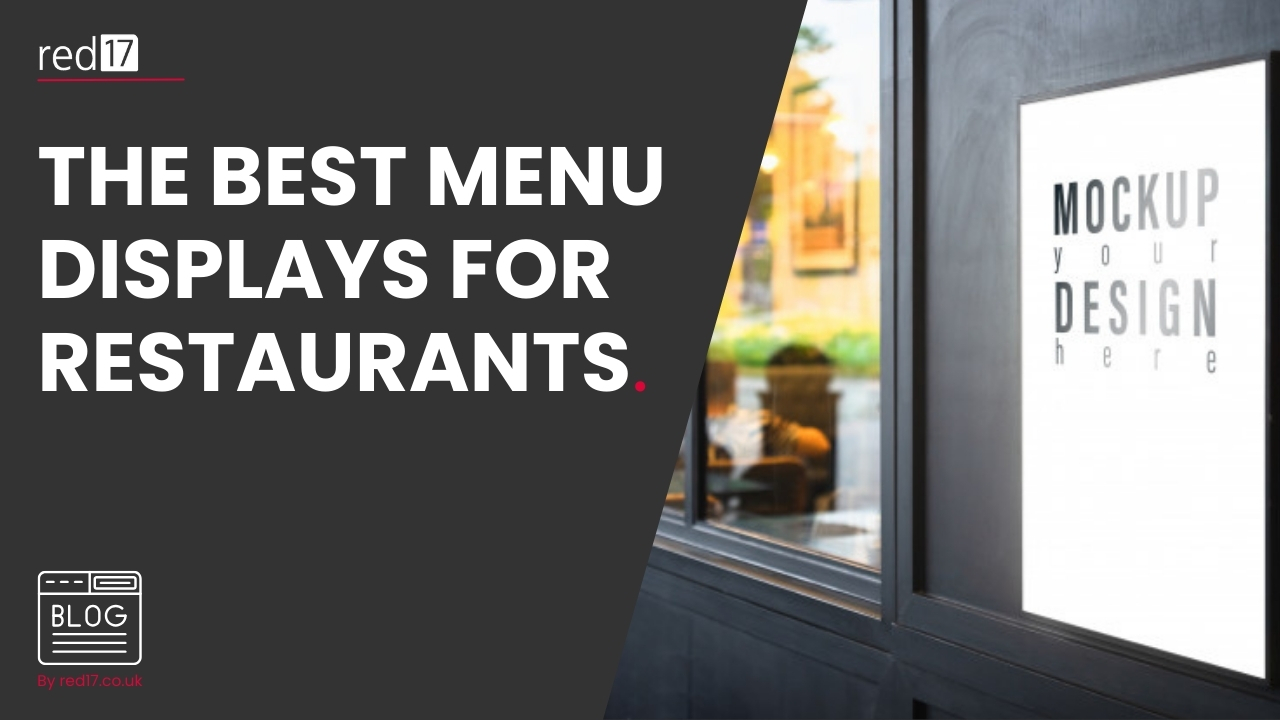 Blog Post Thumbnail - The Best Menu Displays for Restaurants