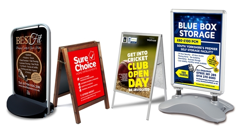 Customised sign boards for businesses