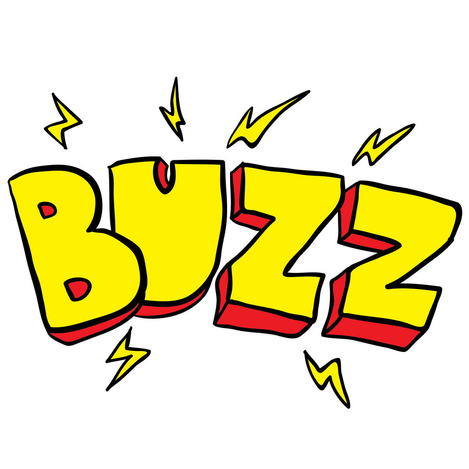 The word BUZZ