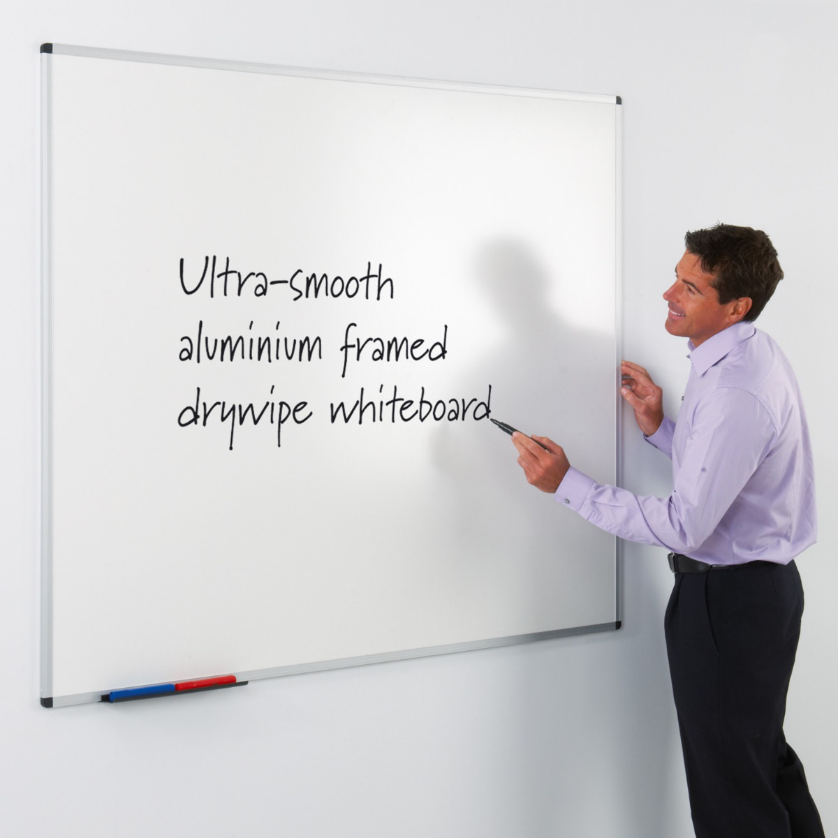 Ultra Smooth Aluminium Framed Whiteboards