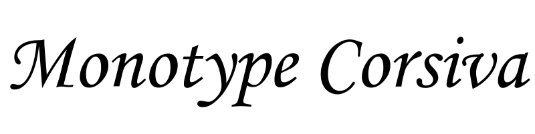 Monotype Curvosa