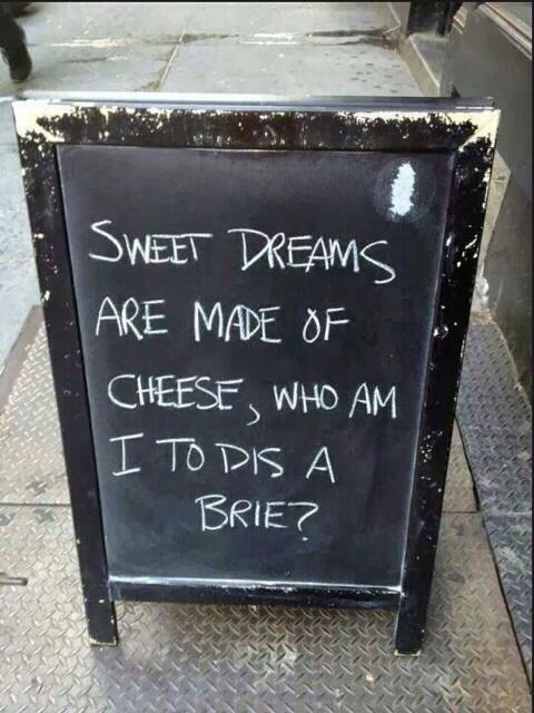 cheese sign